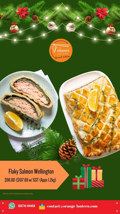 Flaky Salmon Wellington